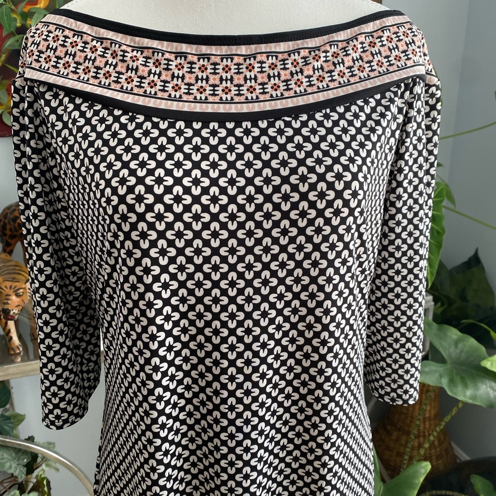Lark & Ro midi dress off the shoulder design - Picture 5 of 8